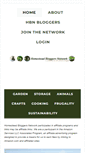 Mobile Screenshot of homesteadbloggersnetwork.com